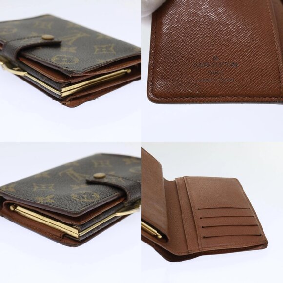 LOUIS VUITTON Monogram Porte Monnaie Billets Viennois Wallet M61663 Auth 50864 - Picture 16 of 16